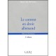 Le Contrat En Droit Allemand - Michel Pedamon