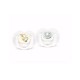 Avent - SCF121/12 - 2 sucette Décorées - Silicone - 0-3 mois