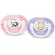 Avent - SCF172/21 - 2 sucette Décorées - Silicone - 3-6 Mois