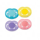 avent - SCF180/24 - 2 sucette Aérées - Silicone - 6-18 Mois