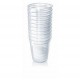 avent - SCF616/10 - 10 Rechanges Via - 240 ml