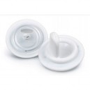 Becs de remplacement souple Magic, Lot de 2, blanc