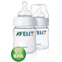 Philips Avent - SCF680/27 - Biberon en PP - Premium, 125 ml - Lot de 2 - sans BPA (Import Allemagne)