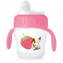 Tasse Magic Lapin décorée - Rose - 200 ml
