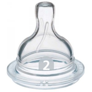 Tétine Airflex 1 mois - 2 trous