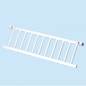 babybay 160201 - Barrière de sécurité avec fermoir - Laque naturelle (Import Allemagne)