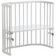 Berceau transformable "Bébé à côté" Blanc - Conditionnement:Berceau