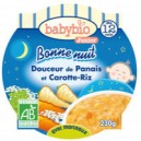 ASSIETTE MENU SOIR PANAIS-CAROTTE-RIZ