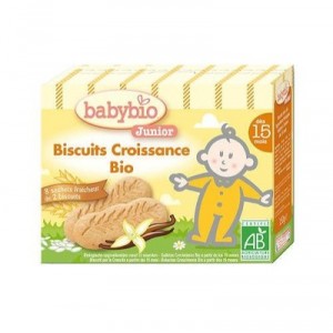 BABYBIO Biscuits Croissance Bébé Bio
