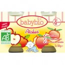 Petits Pots Fruits Pêche Bio - Babybio
