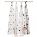 Aden + Anais - 2030 - Coffret de 4 Maxi-Langes - Baby Cakes