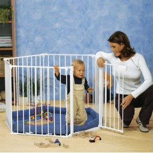 Extension métal pour barrière à pression - Blanc