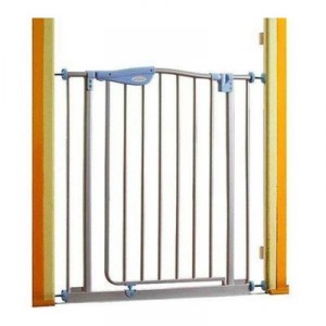 Barrière de porte en métal avec extension