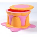 Baby Sun Nursery - KK92500/R - Marche Pieds Fleur - Rose