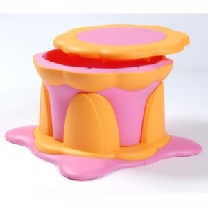 Baby Sun Nursery - KK92500/R - Marche Pieds Fleur - Rose
