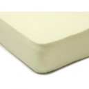 Baby Sun Nursery - MU11 940 - Drap Housse - Jersey Extensible - 100% Coton - Anis - 40 x 80 cm