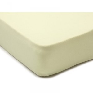 Baby Sun Nursery - MU11 940 - Drap Housse - Jersey Extensible - 100% Coton - Anis - 40 x 80 cm