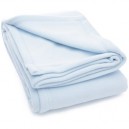 Baby Sun Nursery - MU614100 - Couverture Polaire - Polyester - Azur - 100x150 cm