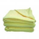 Baby Sun Nursery - MU61 575 - Couverture Polaire - Polyester - Jaune - 75 x 100 cm