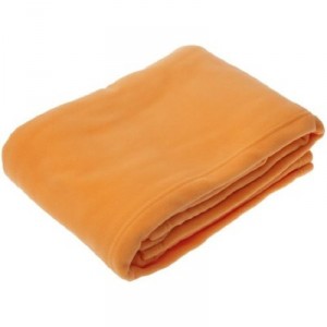 Baby Sun Nursery - MU618100 - Fleece Blanket - Polyester - Mango - 100 x 150 cm