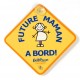 Signe Bébé et Future Maman à Bord recto-verso