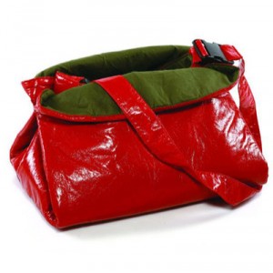 Baby Play Bag - Rouge/Vert Olive