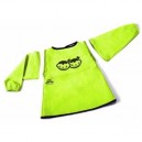 BabyToLove - 101401 - Tablier Bavoir - Lime / Taupe