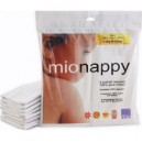 Bambinomio - PREC2 - Couche Lavable - Langes Mionappy - Taille 2 - Blanc