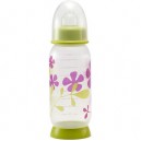 Biberon 260 ml Fleurs Vert sans BPA
