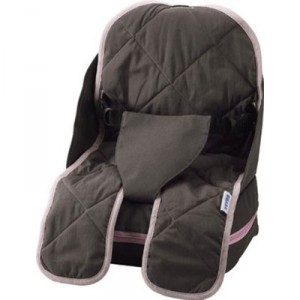 Beaba - 940054 - Mobilier Bébé - Rehausseur de Voyage - Taupe / Rose