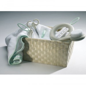 BEABA - CORBEILLE DE TOILETTE POUDRE BLEU