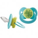 Beaba - Sucette Symétrique - Love - Deuxième Age - Silicone - Coloris et Décor Assortis