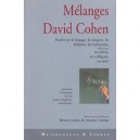 Melanges David Cohen - Collectif