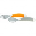 Bebeconfort - 2 Couverts Metal Ergonomiques Coloris