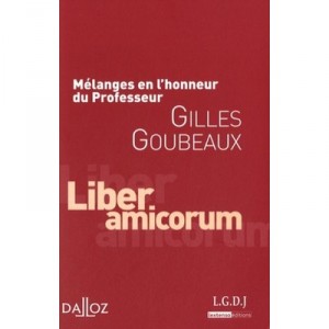 Melanges En L'honneur Du Professeur Gilles Goubeaux , Liber Amicorum - Collectif