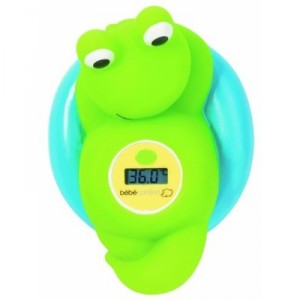 Bebeconfort - 32000075 - Digital Bath Thermometer - Frog - Collection 2011