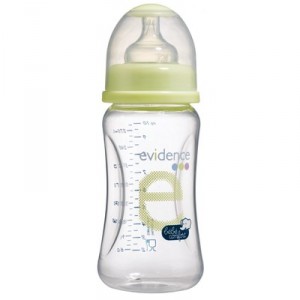 Evidence 270ml bottle 0m + Baby Comfort Green