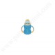 BEBISOL Biberon silicone col large 210 ml