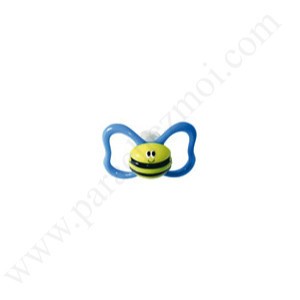 BEBISOL Sucette 1, réversible silicone, aérée, 1er âge