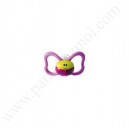 BEBISOL Sucette 2, réversible silicone, aérée, 2ème âge
