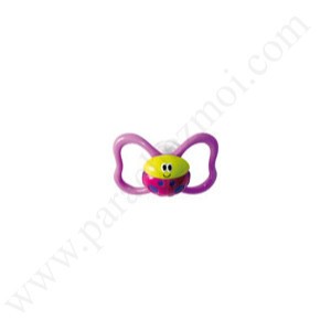 BEBISOL Sucette 2, réversible silicone, aérée, 2ème âge
