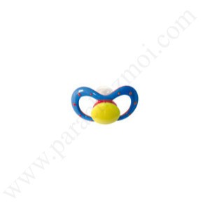 BEBISOL Sucette 3, réversible silicone, aérée, 1er âge