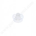 BEBISOL Sucette F, physiologique silicone, transparente, 1er âge