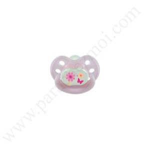 BEBISOL Sucette K, physiologique silicone, décorée, 1er âge