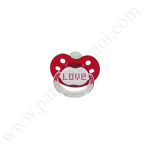 BEBISOL Sucette L, physiologique silicone, décorée, 2ème âge