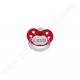 BEBISOL Sucette L, physiologique silicone, décorée, 2ème âge
