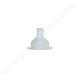 BEBISOL Tétine col large, silicone renforcé, anti-fuites, 2ème âge