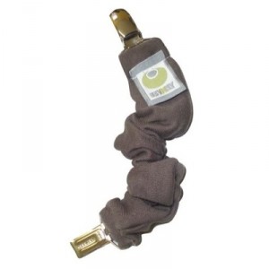 ByKay - 90408 - Attaches Doudou / Pacifier Clip - Brown