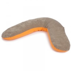 Candide - 202750 - Maternity Pillow - Removable - Roudoudou Rococo - Bicolor Chocolate / Orange
