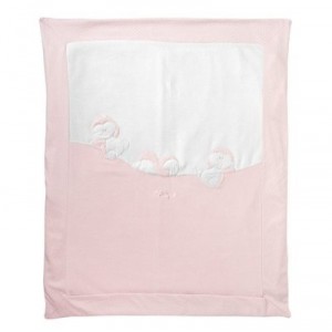 Chicco - 010266 - Couverture Déhoussable - T 99 cm - Fille - Rose